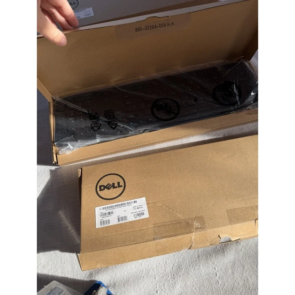 Dell KB216-BK-US USB Wired Keyboard Lot of 3 Full Size NEW